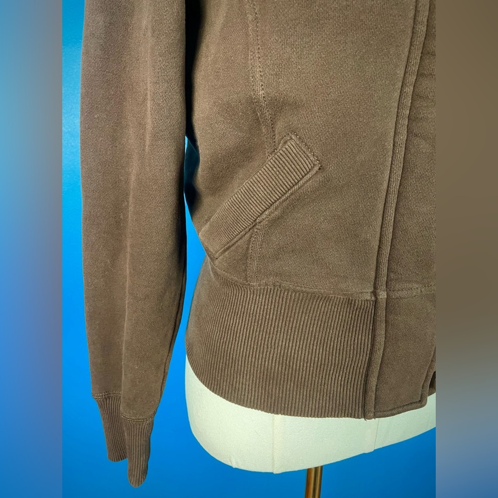 Gap Women's Brown Button-Down Hoodie Jacket, Sz S… - image 5